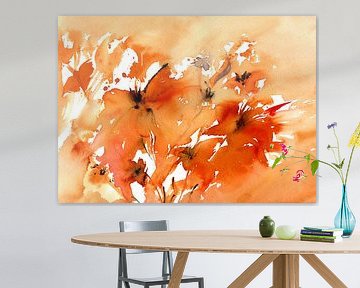 Windblumen von Claudia Gründler