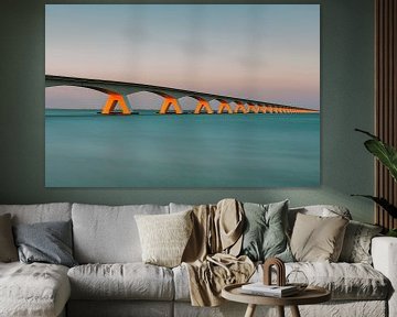 Die Zeelandbrücke von Maikel Claassen Fotografie