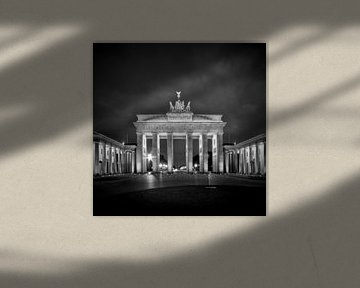 Brandenburger Tor BERLIN sw von Melanie Viola