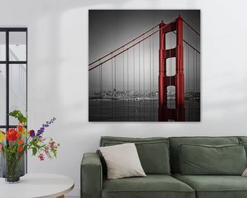 Golden Gate Bridge Downtown View von Melanie Viola