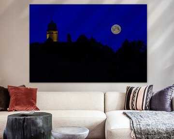 Volle maan in Montabaur van flotografie
