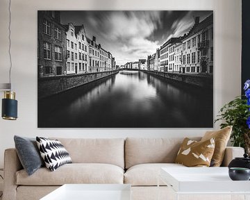 Bruges in black and white by Lisa Dumon