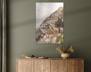 Uitzicht In Positano Aan De Amalfi Kust - Italië Reisfotografie van Henrike Schenk