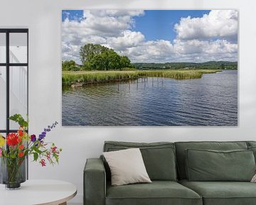 aan het meer Neuensien bij Sellin, eiland Rügen