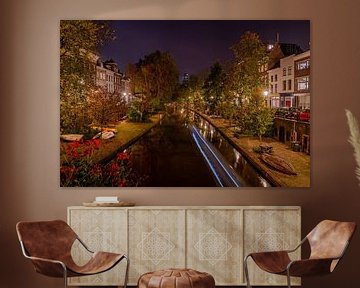 Old canal towards the cathedral by zeilstrafotografie.nl