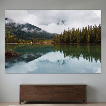 Reflection on Taggart Lake