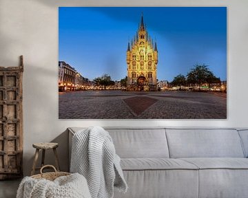 Gouda. Rathaus auf dem Marktplatz von Gerrit de Heus