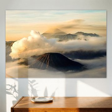 Lever de soleil sur le Mont Bromo Java Indonésie