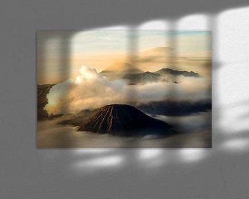 Sonnenaufgang am Mount Bromo Java Indonesien von Dieter Walther