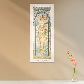 Le Times du jour - Alphonse Mucha