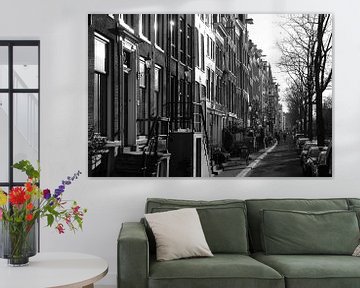 Amsterdam in zwart wit