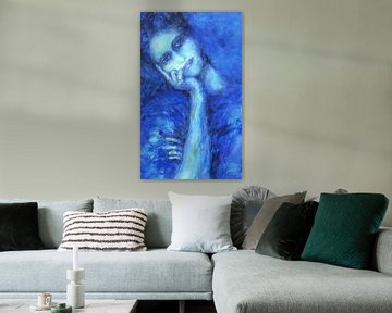 Feeling Blue (2) van Ineke de Rijk