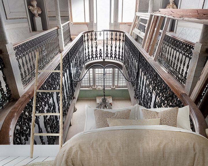 Beispiel fototapete: Treppe im Splendid Palace. von Roman Robroek