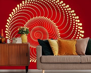 Groeiende spiraal van True Nature Art