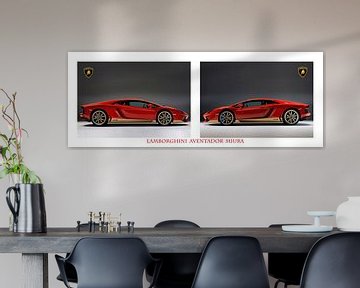 Lamborghini Miura, Italië. Met embleem van Gert Hilbink