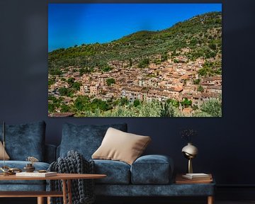 Idyllic old mountain village Fornalutx on Mallorca by Alex Winter