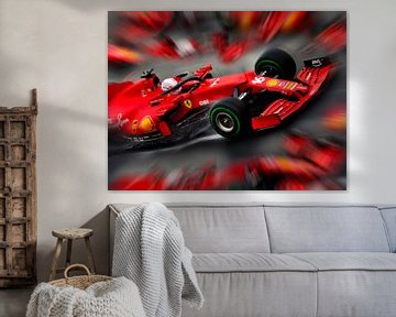 Charles Leclerc - Ferrari F1 von DeVerviers