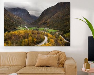 Stryn Norwegen, Herbstfarben