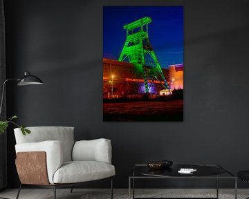 Ruhrpottromantik, Ewald Colliery winding tower 2 van mh-photografie