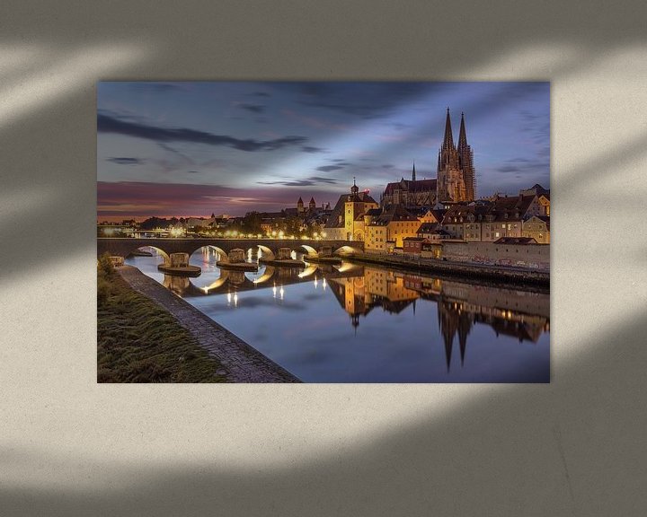 Beispiel: Regensburg beim Sonnenaufgang von Thomas Rieger
