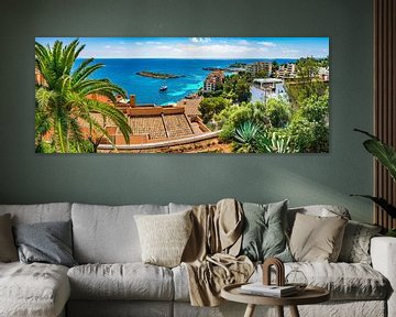 Beautiful panorama view at the coast of Calvia on Mallorca by Alex Winter