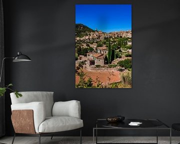 Paysage du village de Valldemossa à Majorque, Espagne Îles Baléares sur Alex Winter