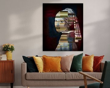 Vermeer Modern von Mad Dog Art
