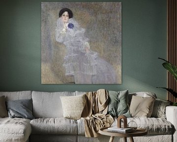 Portret van Marie Henneberg, Gustav Klimt