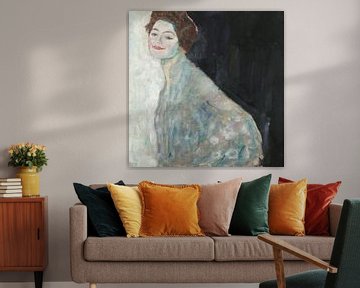 La dame en blanc, Gustav Klimt