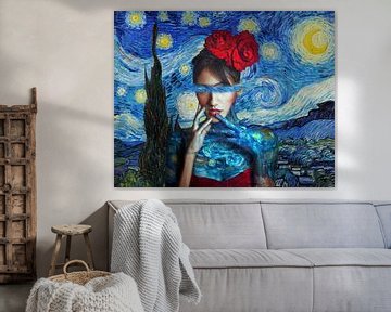 Starry Night - Vincent van Gogh what have you done! by Gisela- Art for You