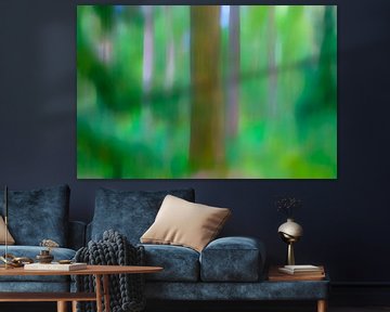 Abstract Groen Bos van Caroline Drijber