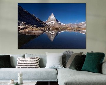 Matterhorn reflectie van Ronne Vinkx