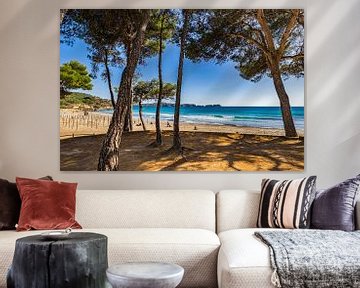 Strand von Peguera, Platja de Tora, Insel Mallorca, Spanien von Alex Winter