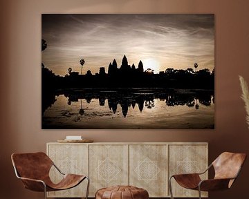 Sonnenaufgang über Angkor Wat von Levent Weber