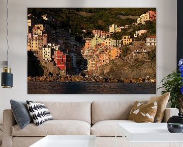 Cinque Terre Riomaggiore Liguria/Tuscany Italy by Marianne van der Zee