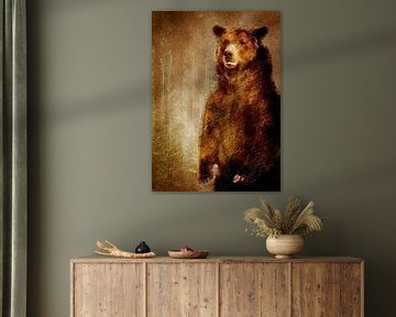 Bear mountain animals #bear van JBJart Justyna Jaszke