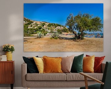 Canyamel strand op het eiland Mallorca, Spanje Balearen