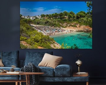 Strandbucht Cala Anguila auf der Insel Mallorca, Spanien von Alex Winter