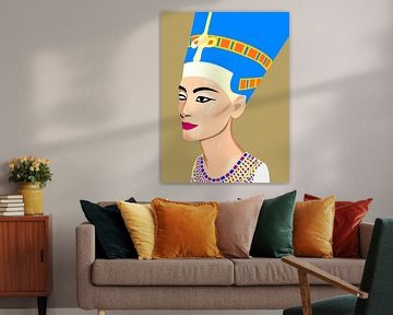 Nefertiti van Mad Dog Art