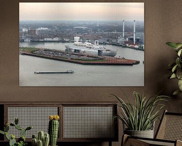 SS Rotterdam Cruise Ship by Rob van der Teen
