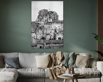 Kerk op de heuvel | Matera, Italie | Reisfotografie fine art