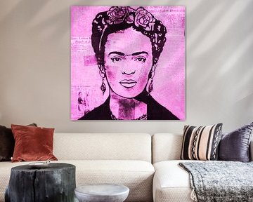 Frida "Tricolore van Kathleen Artist Fine Art