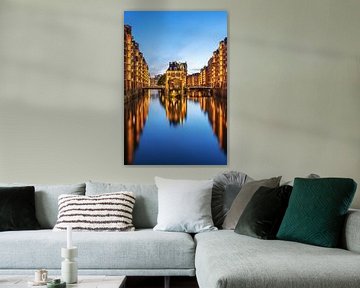 Wasserschloss Hamburg von Robin Oelschlegel