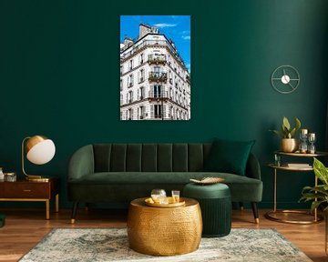 Wohngebäude auf Montmartre Paris Frankreich von Dieter Walther