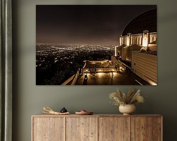 Los Angeles as seen from Griffith Observatory by Wim Slootweg