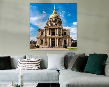 Fassade Hotel des Invalides in Paris Frankreich von Dieter Walther