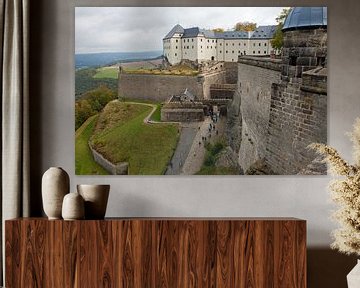 Festung Königstein (Elbsandsteingebirge / Sächsische Schweiz) von t.ART