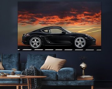 Porsche 911 black by Gert Hilbink