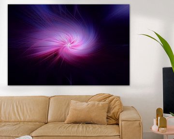 Twirl, art numérique. Papier peint