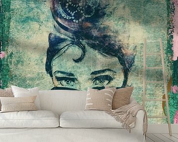 Audrey Hepburn van Gisela- Art for You
